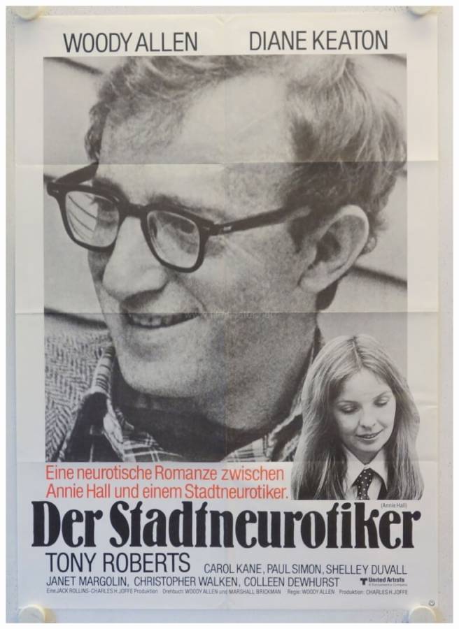 Der Stadtneurotiker originales deutsches Filmplakat